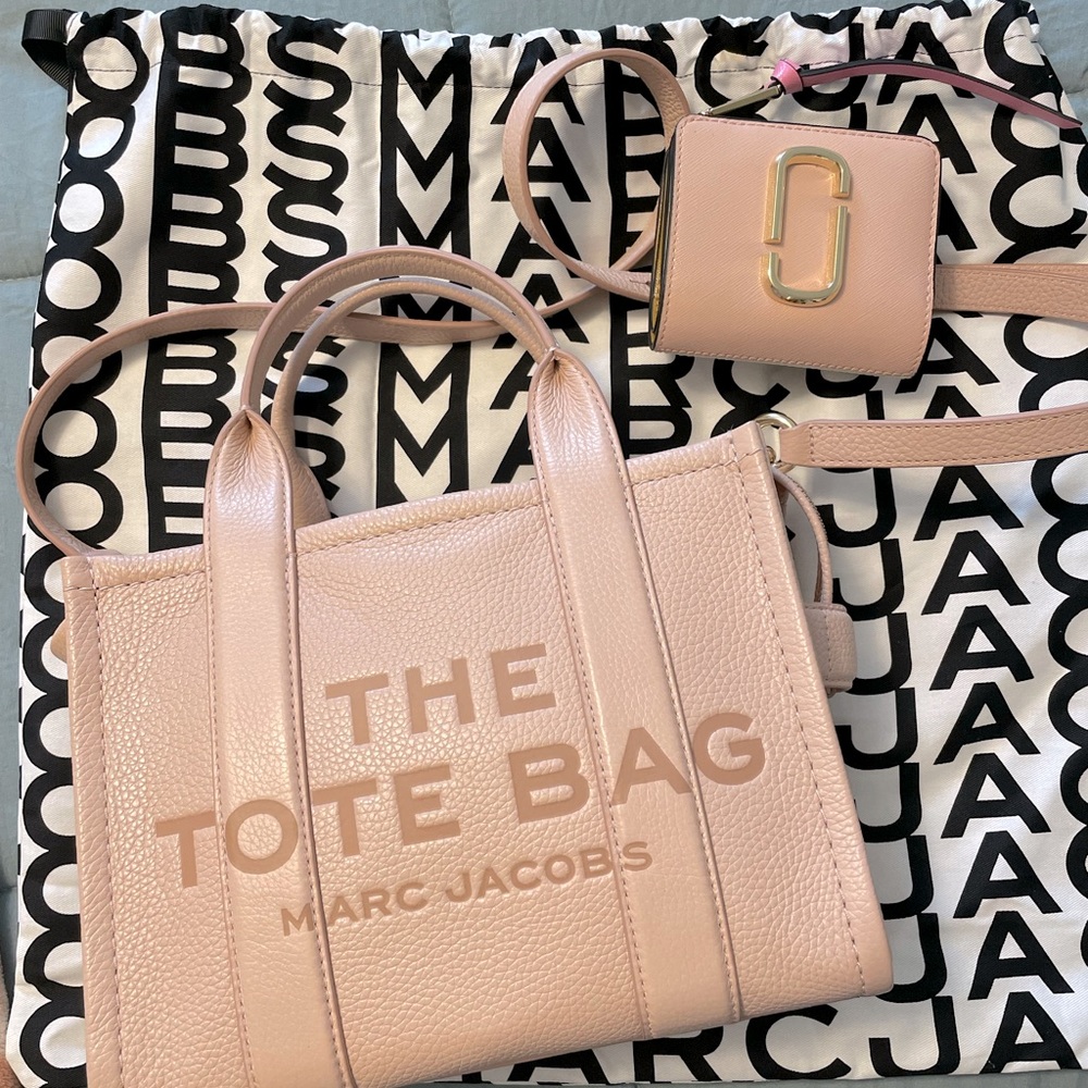 Marc Jacobs Tote Bag (Small) & Wallet